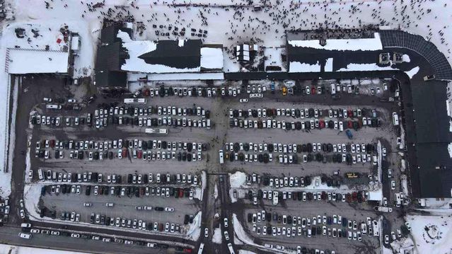 Erciyes hafta sonu 30 bini aşkın ziyaretçiyi ağırladı