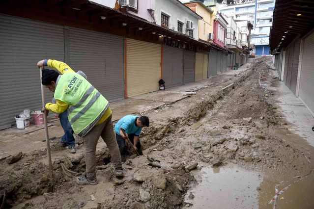 Grand ve Orient Bazaar'da yenileme mesaisi 7/24 sürüyor
