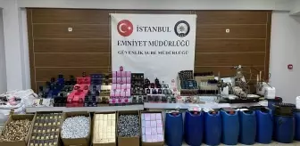 İstanbul'da sahte parfüm operasyonunda 3 kişi gözaltına alındı