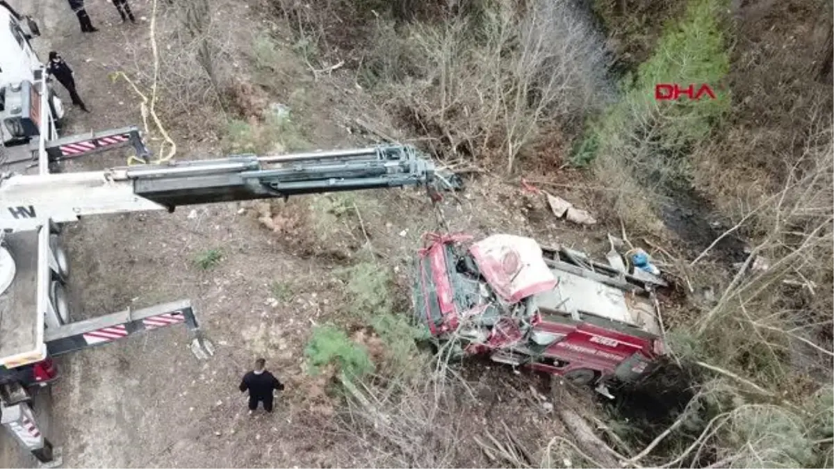 Son Dakika | İTFAİYE ARACI BULUNDUĞU YERDEN KALDIRILDI