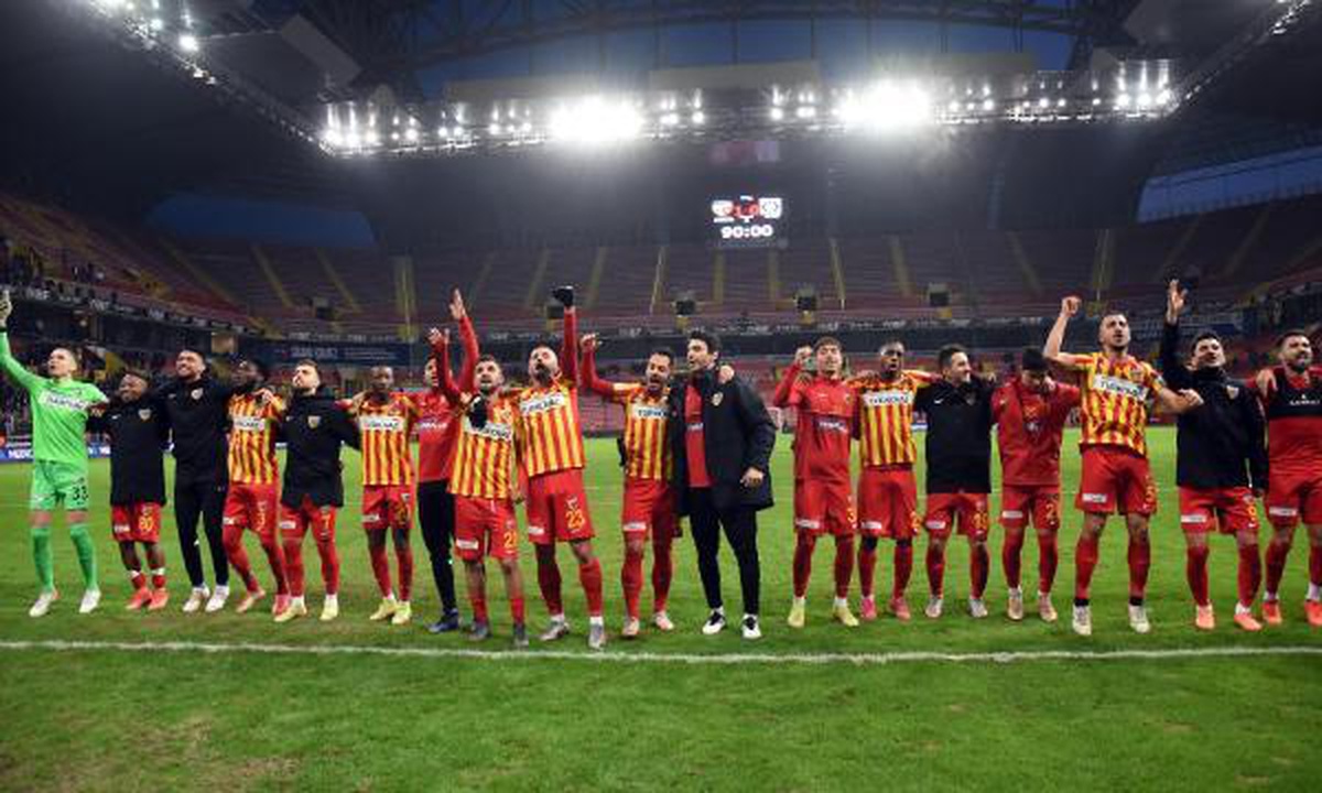 Kayserispor yenilmezlik serisini 4 maça çıkardı