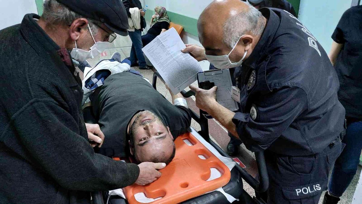 Keserli saldırıda ağır yaralandı