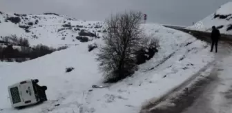 Öğrenci servisi devrildi, biri öğrenci iki kişi yaralandı