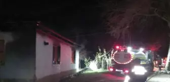 Yangında küle dönen evden kurtarılan para ve altınlar sahibini verildi