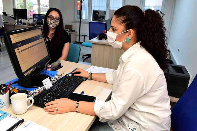 Yıldırım'da 2021 yılında 8 bin 496 kişiye yeni iş