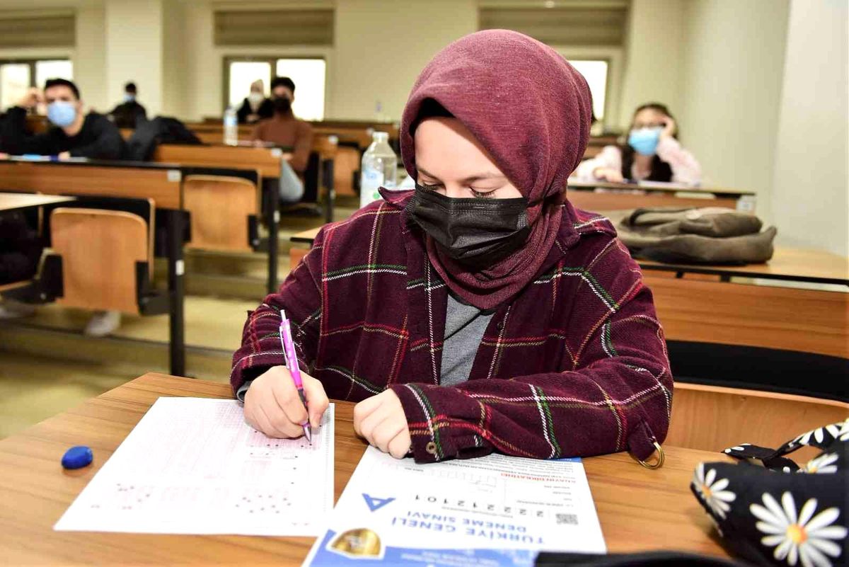 Yıldırım\'dan öğrencilere YKS provası