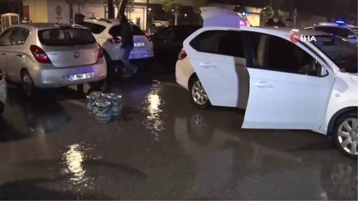 Aracın havalandırma sistemini koli bandıyla kapatıp 6 piknik tüple intihara kalkıştı, polisi alarma geçirdi