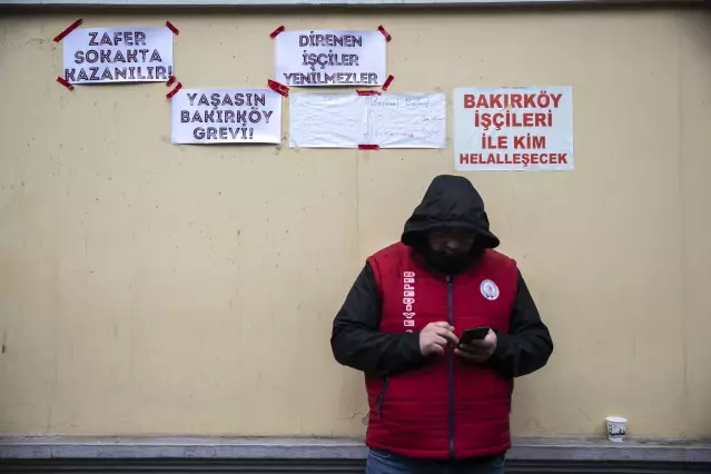 Bakırköy Belediyesi işçilerinin grevi 79 gündür sürüyor