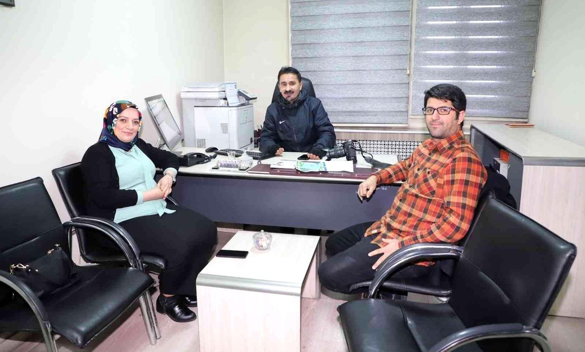 Başkan Tatlı\'dan İHA Temsilcisi Taş\'a ziyaret