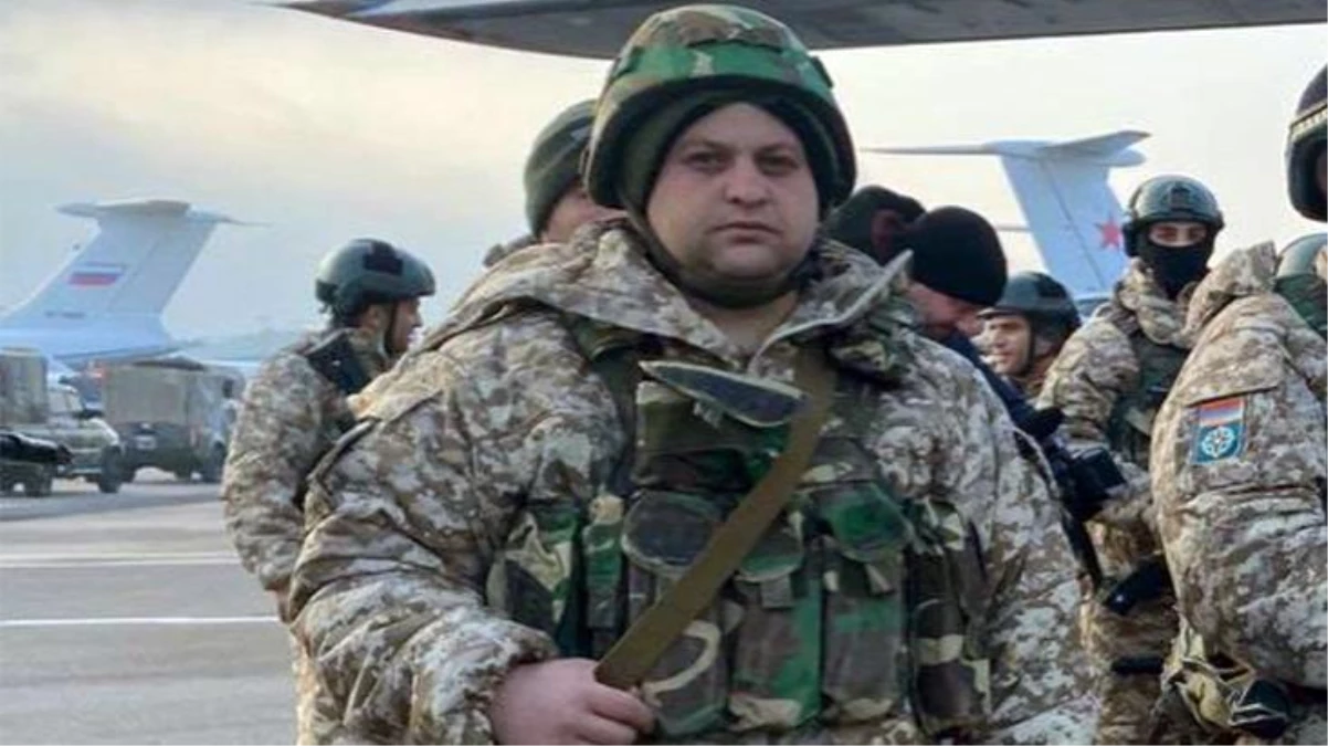Ermenistan\'ın Kazakistan\'a gönderdiği asker sosyal medyada gündem konusu oldu