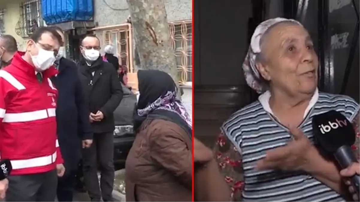 İmamoğlu'yla konuşurken yakasında mikrofon olduğu iddiasına Gülizar Anne'den yanıt: Yakama bir şey takmadılar, sevmek suç mu?