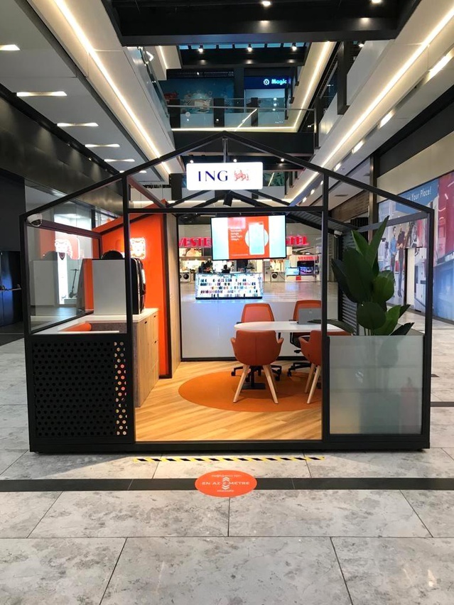 ING'den AVM'lerde bir yenilik