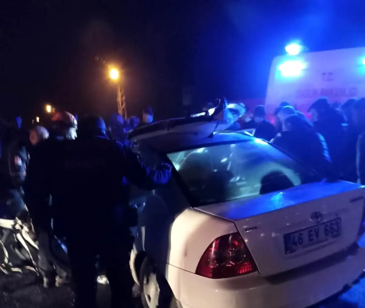 Malatya'da feci kaza: 1 ölü, 4 yaralı