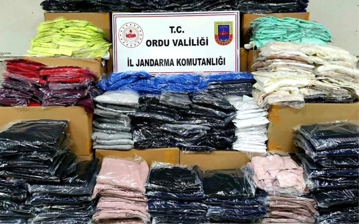 Ordu\'da, 1 milyon TL\'lik tekstil ürünü çalan hırsızlar yakalandı