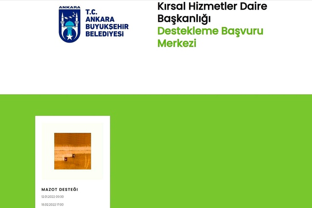 Ankara'da çiftçilere mazot desteği için başvurular başladı
