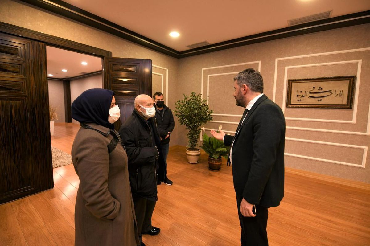 Başkan Çetin, 7\'den 70\'e tüm vatandaşları makamında ağırlıyor