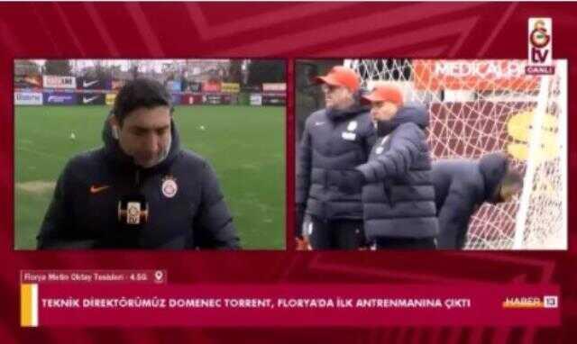 Başkan'la el sıkıştı, hemen eşofmanları giydi! Galatasaray'ın yeni hocası işbaşı yaptı