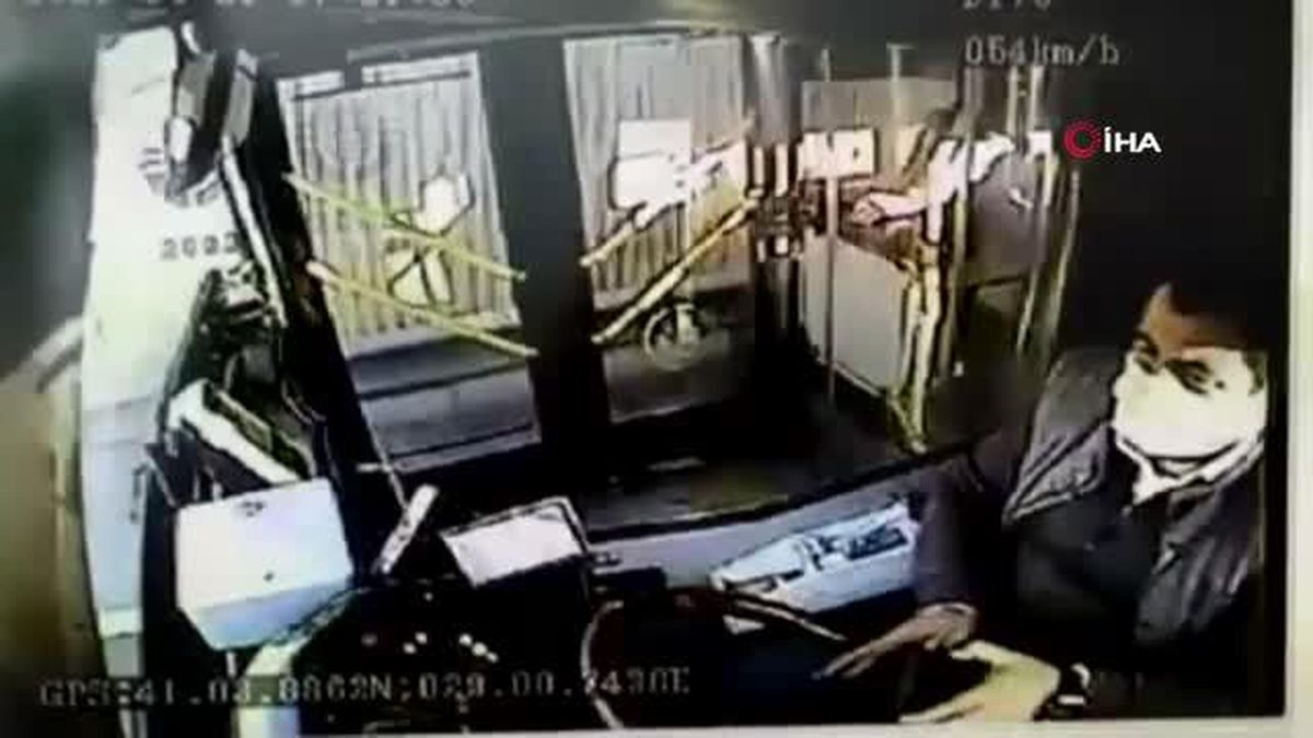 Beşiktaş'ta bariyerlere çarpan otobüs şoförüne hapis cezası