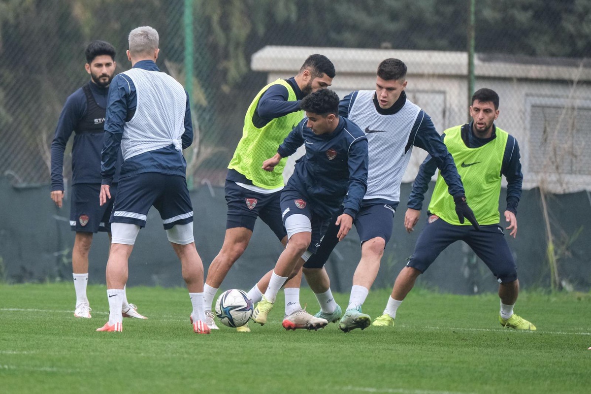 Hatayspor, Galatasaray maçının hazırlıklarını sürdürdü