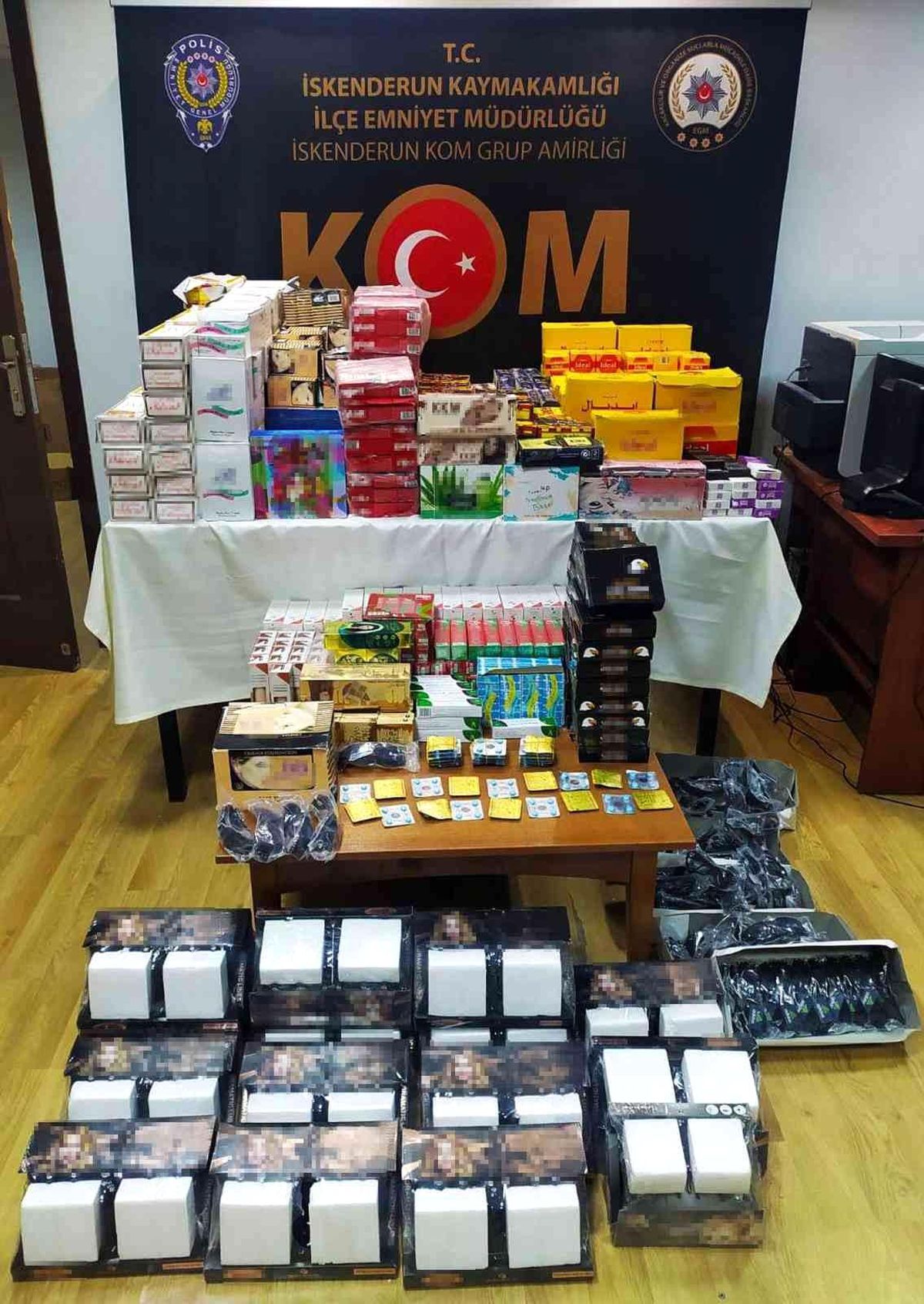 İskenderun\'da kaçakçılık operasyonu