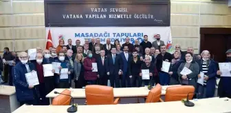 Kepez'de 5 mahallede 3 bin 556 tapu verildi