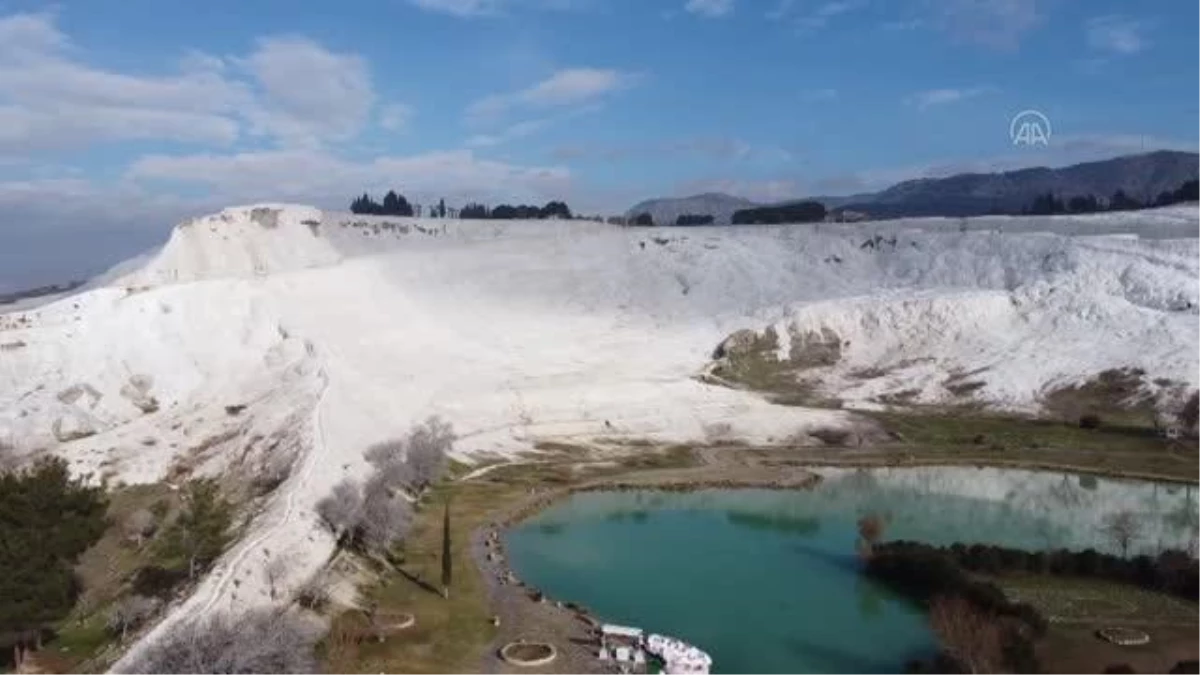 Pamukkale\'deki oteller yarıyıl tatilinde yüzde 100 doluluk hedefliyor