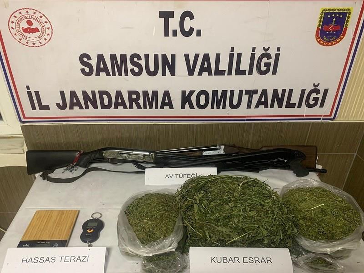 Son dakika haber | Samsun\'da uyuşturucu operasyonlarında 25 zanlı yakalandı