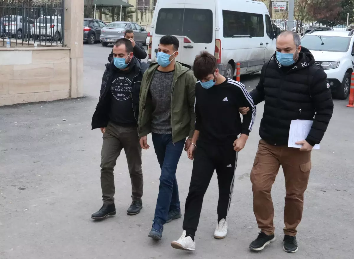 Şanlıurfa'da iş yerinden hırsızlık yapan 5 zanlı tutuklandı