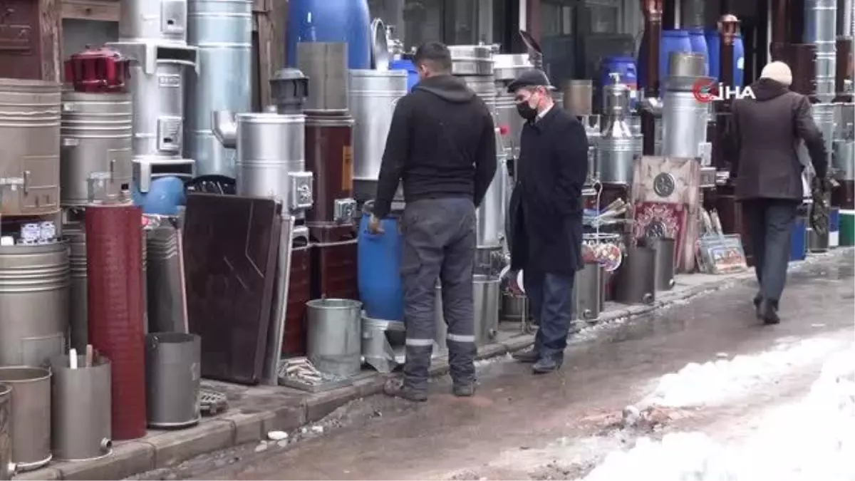 Sobacılar Çarşısı esnafı doğalgaza direniyor