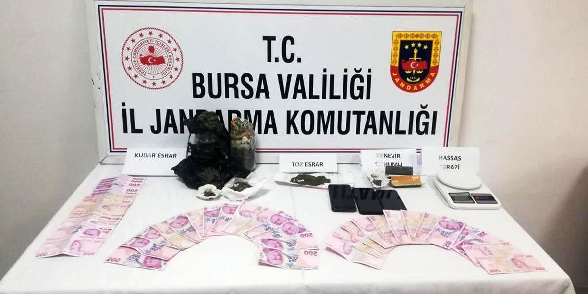 Bursa\'da uyuşturucu operasyonu