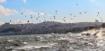 Çeşme'de fırtına nedeniyle 1 tekne battı, 1 tekne alabora oldu