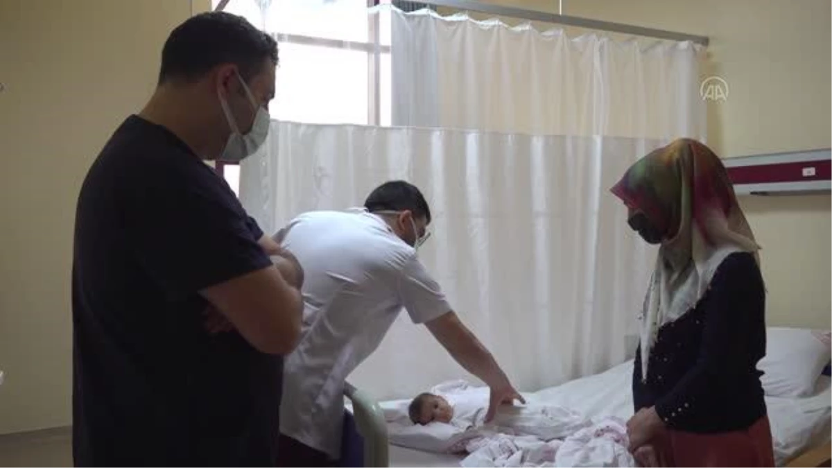 DİYARBAKIR - İki aylık bebek böbrek ameliyatıyla şifa buldu