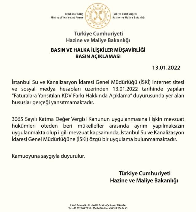 Hatanın bedelini İstanbullular ödeyecek! Suda 5 yıldır eksik yazılan KDV'ler yeni faturalara yansıtılacak