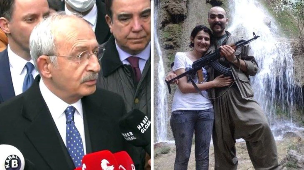 HDP\'li Semra Güzel\'in PKK\'lı teröristle olan fotoğrafları soruldu! Kılıçdaroğlu: Fotoğrafın muhatabı Erdoğan\'dır!