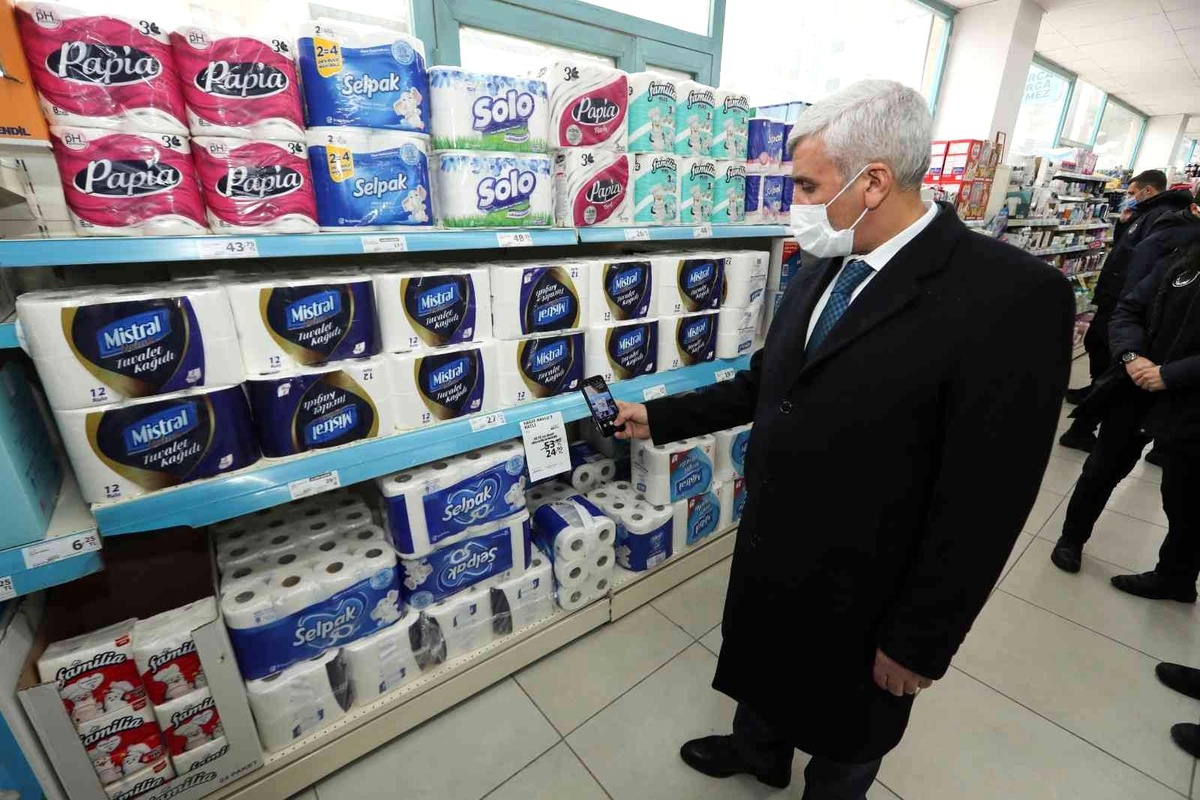 İpekyolu\'nda fahiş fiyat ve etiket denetimi