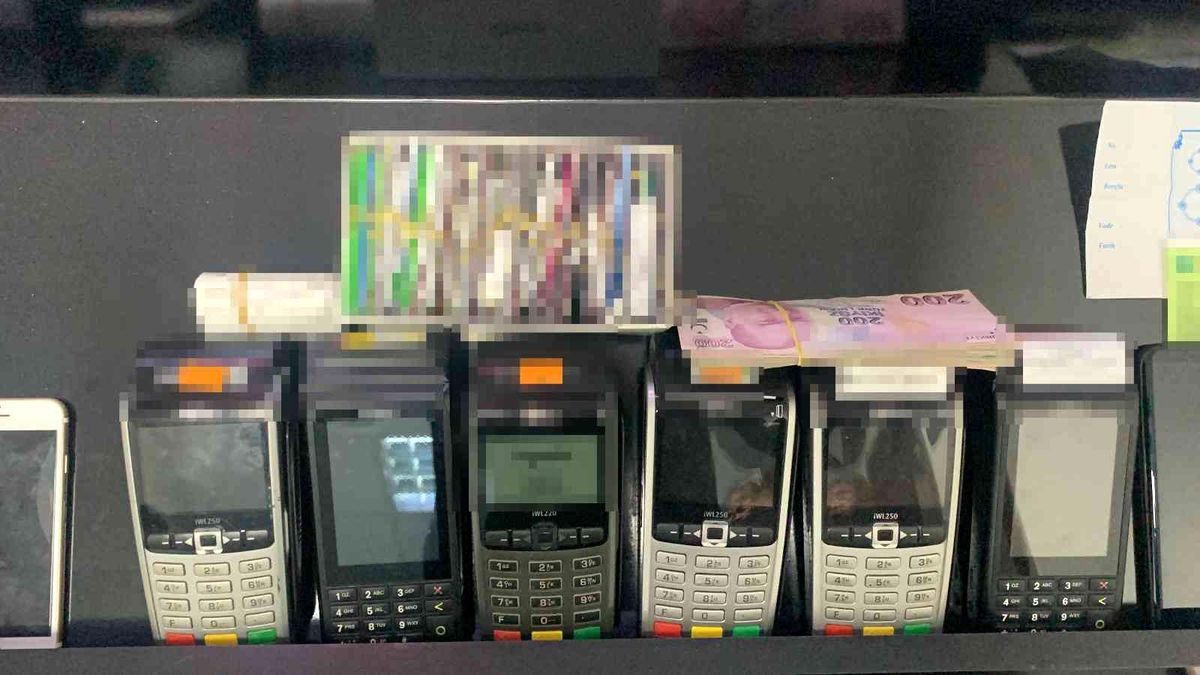 "Kene" operasyonunda 98 bin lira para ele geçirildi