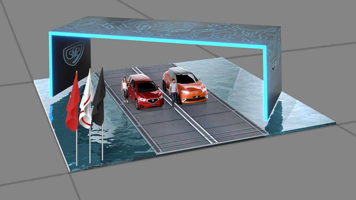 Son dakika haberi: KKTC\'nin yerli otomobili GÜNSEL, metaverse dünyasında yerini aldı