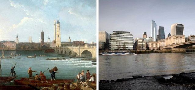 Londra'nın geçmişi ve bugünü dijital olarak sergileniyor