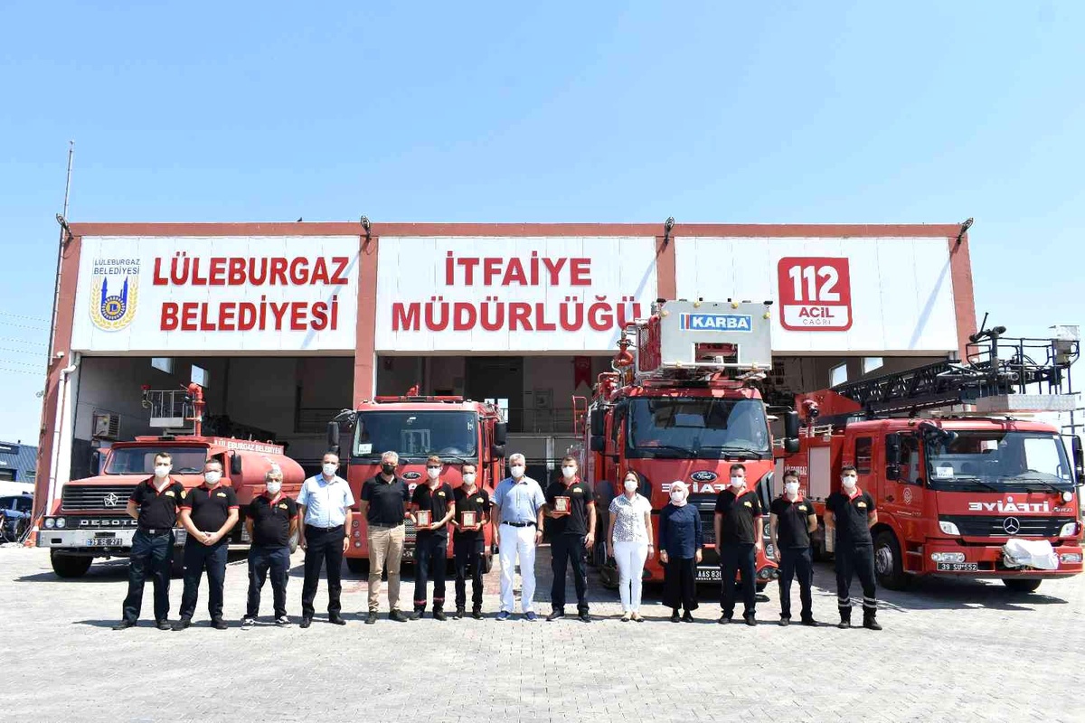 Son dakika! Lüleburgaz İtfaiyesi 2021\'de 525 yangına müdahale etti