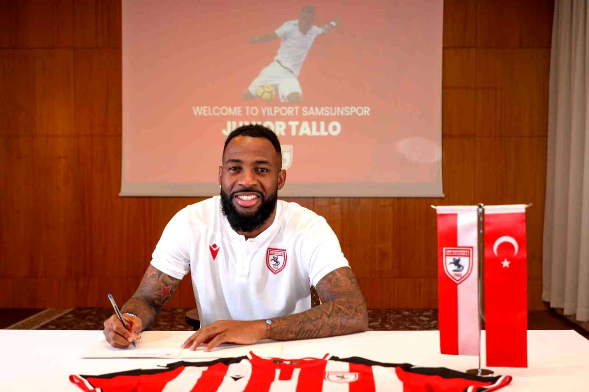 Samsunspor, Fildişi Sahilli forvet Tallo\'yu sezon sonuna kadar kiraladı