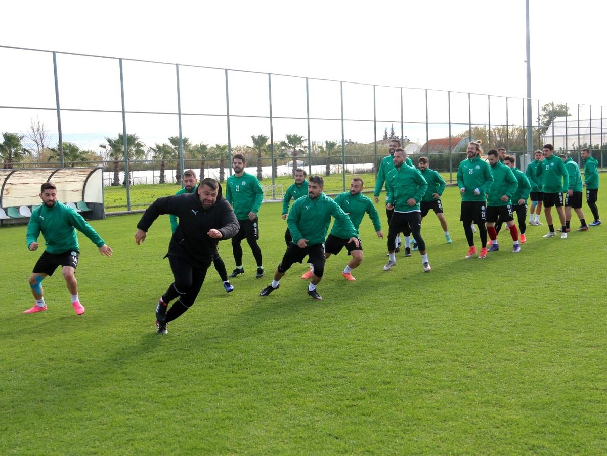 Sivas Belediyespor\'un Antalya kampı sona erdi