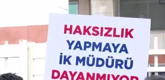 Spor İstanbul'da işten çıkartılan işçiler, İBB'yi protesto etti (2)