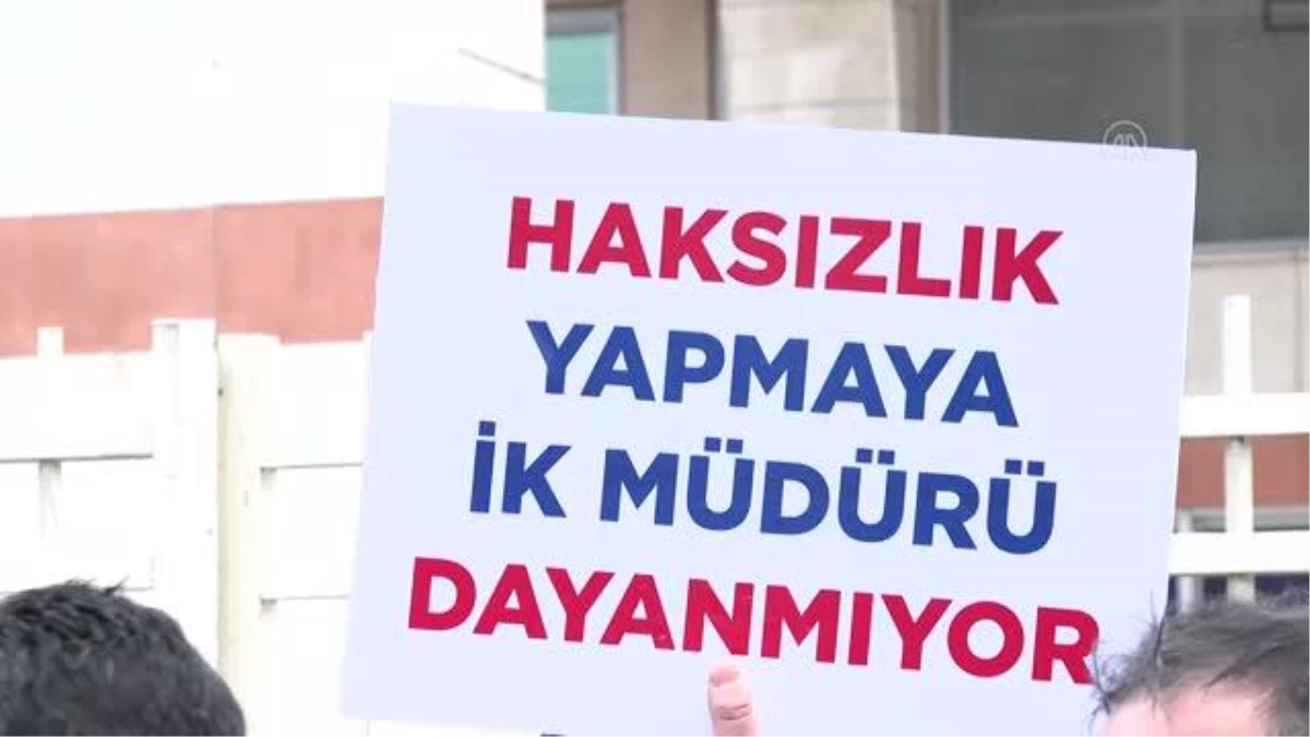 Spor İstanbul\'da işten çıkartılan işçiler, İBB\'yi protesto etti (2)