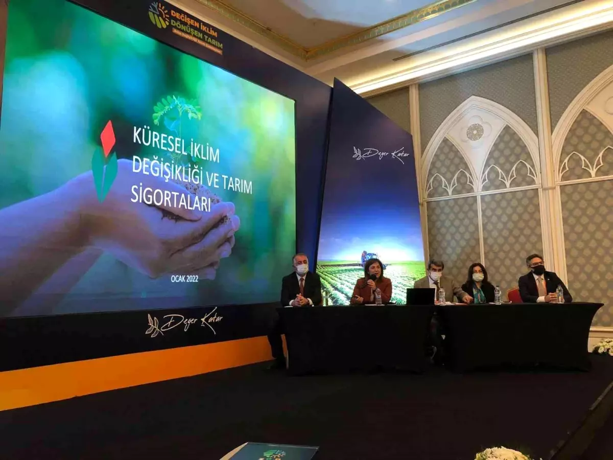 TARSİM, \'İklim Değişikliği ve Tarım\' konulu çalıştayların değerlendirme toplantısına katıldı