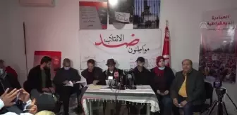 Tunus'ta Darbeye Karşı Vatandaşlar Girişimi mensupları açlık grevini sonlandırdı