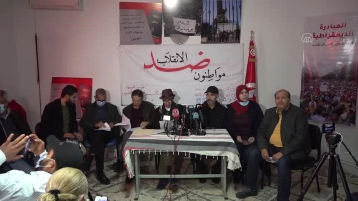 Tunus\'ta Darbeye Karşı Vatandaşlar Girişimi mensupları açlık grevini sonlandırdı