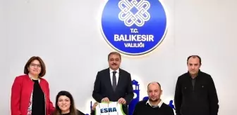 Vali Şıldak Engelli sporcuları makamında misafir etti