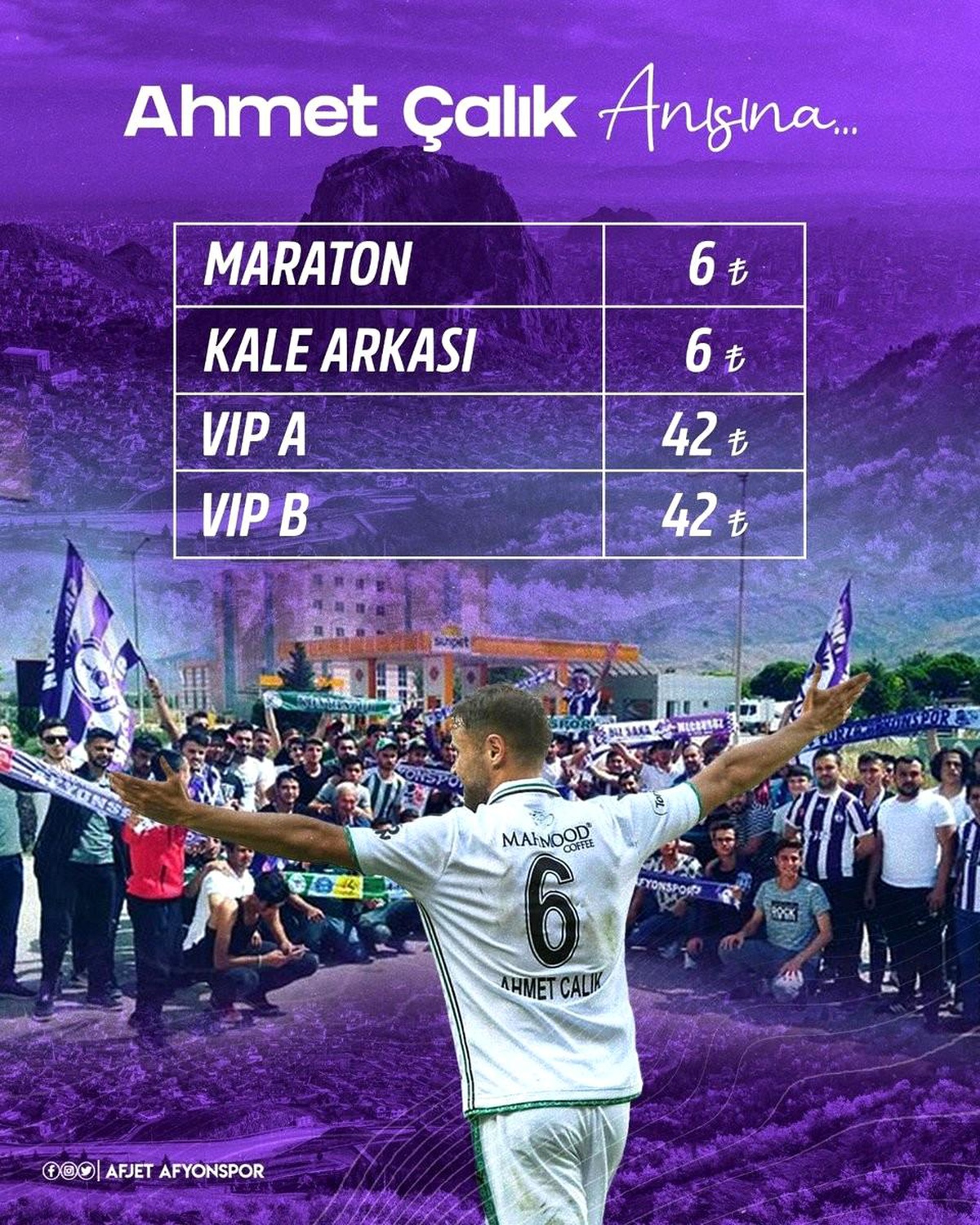 Afyonspor, Bodrumspor maçının biletleri satışa çıktı