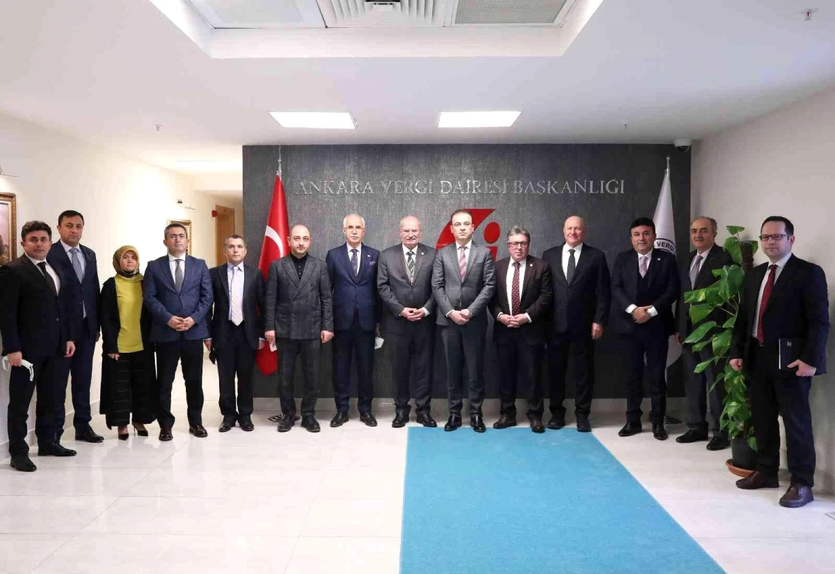 ATO\'dan, Ankara Vergi Dairesi Başkanlığına ziyaret