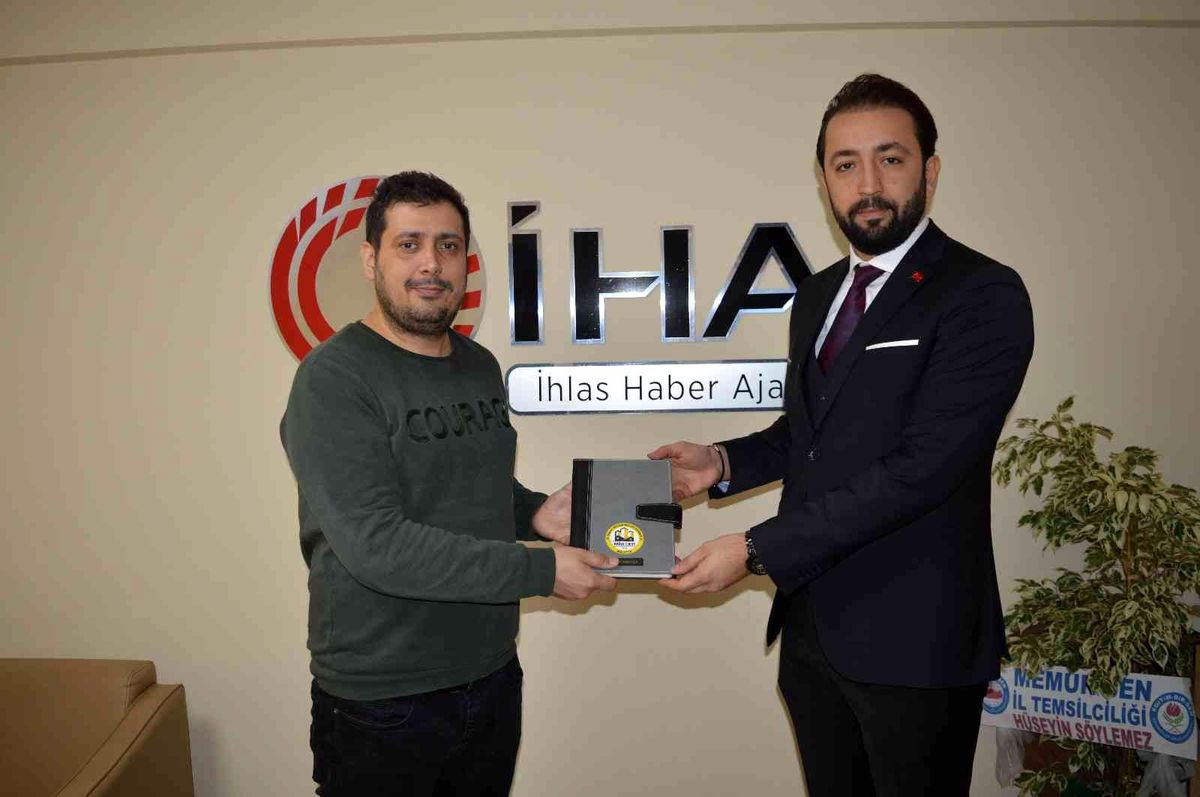 Bülbüloğlu'ndan İHA'ya ziyaret